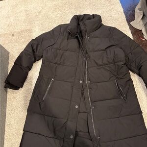 Women's Black Puffer Coat